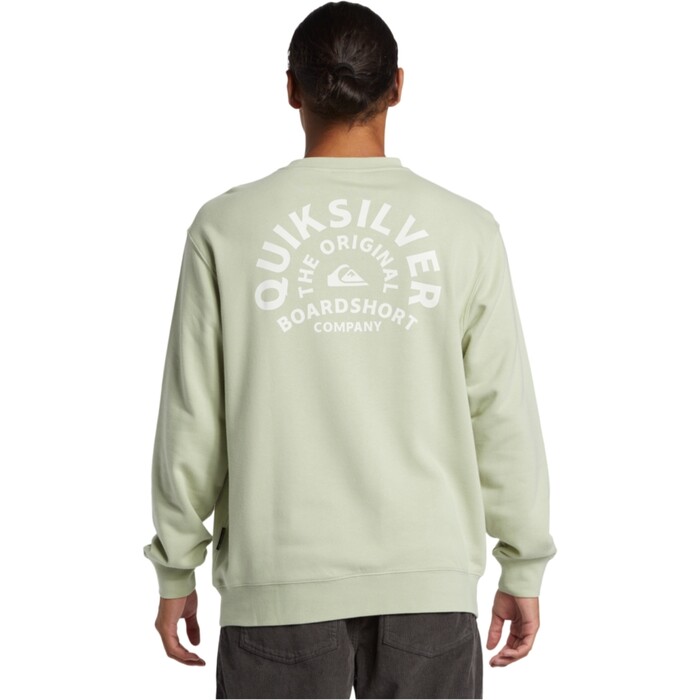 Quiksilver Mnner 2024 Grafik Sweatshirt AQYFT03398 - Desert Sage